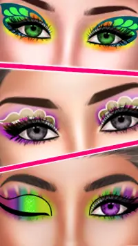 Eye Art Makeup Games for Girls Screen Shot 4