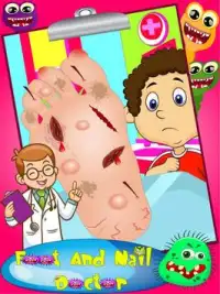 Foot and Nail Doctor Game Screen Shot 0