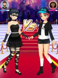 Anime Dress Up Games For Girls : Kawaii Dress Up Screen Shot 0