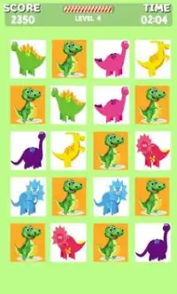 Dinosaur Memory game Screen Shot 3