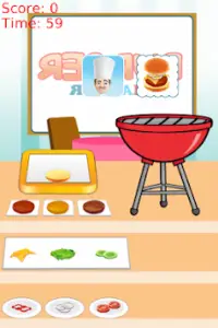 Burger Master Cooking Game Screen Shot 1