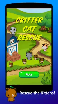 Critter Cat Rescue Screen Shot 0