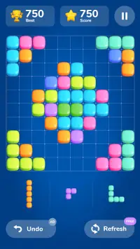 Cubetricks - Original Block Puzzle Game Screen Shot 2