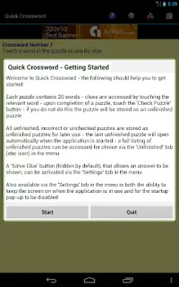 Quick Crossword Screen Shot 4