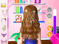 Hair Salon Makeover Girl Games Screen Shot 4