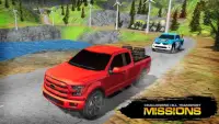 Offroad Pickup Cargo Truck Drive Simulator Game 3D Screen Shot 5