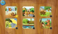 Zoo Animal Puzzle Games for Kids ❤️🐯🐘🧩 Screen Shot 2