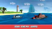 Naval Battleship Pixel Bay Shooting War Screen Shot 2