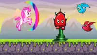 My  Pinkie Unicorn Dash Rainbow pony magic jump Screen Shot 1