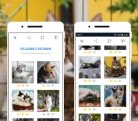 Пазлы с котами: развивающая мозаика головоломка Screen Shot 6