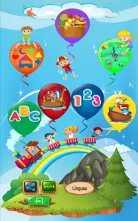Balões Educativos: Alfabeto Números Animais Screen Shot 8