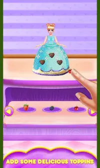 Princess Birthday Party Cake Maker - Cooking Game Screen Shot 11
