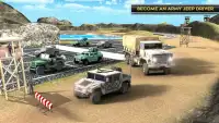 Offroad US Army Truck - Military Jeep Driver 2018 Screen Shot 3