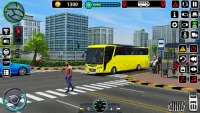 City Coach Bus Driving 3d Screen Shot 2