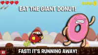 Eat The Donut: 2D Platform Runner Screen Shot 7