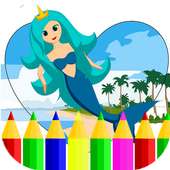 Mermaid Coloring Games