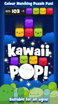 Kawaii Pop Colour Match Puzzle Screen Shot 2
