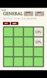 To Be General 2048 Screen Shot 0