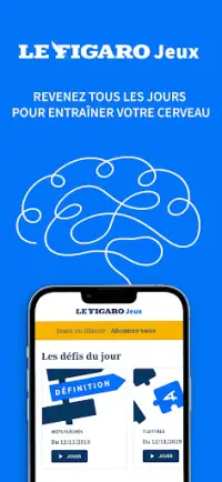 Le Figaro Jeux : mots fléchés Screen Shot 0