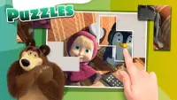 Masha and the Bear - Game zone Screen Shot 2