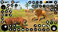 sư tử Trò chơi thú vật giả lậ Screen Shot 7