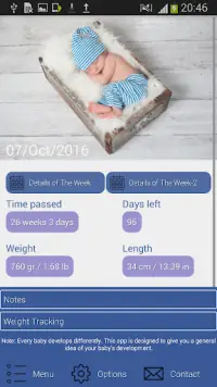 Pregnancy Tracker Screen Shot 1