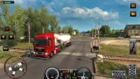Transporte mundial 3d: camión de carga definitivo Screen Shot 0