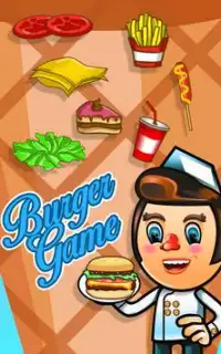 ハンバーガーの調理ゲーム Screen Shot 2