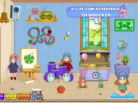 Pretend Play Doll House: Town Family Mansion Fun Screen Shot 4