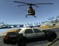 Police Car Driving OffRoad 3D Screen Shot 1