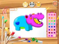 Animales juegos para colorear Screen Shot 2