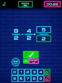 Desafio de Fração: Jogos de Matemática Screen Shot 17