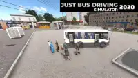 Otobüs Sürüş Sadece Sürücü Simülatör 2020: Minibüs Screen Shot 0