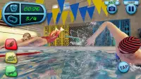 berenang kolam air bangsa game Screen Shot 2