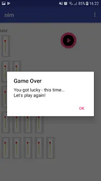 Nim - Classic Simple Matchstick Game Screen Shot 3