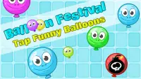 Balloon Festival - Tap Funny Balloons Screen Shot 0