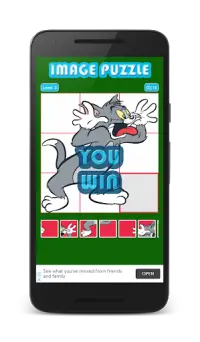 Image Puzzle - Tom and Jerry Screen Shot 2