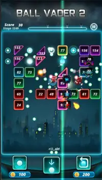 Brick puzzle master : Ball Vader2 Screen Shot 2