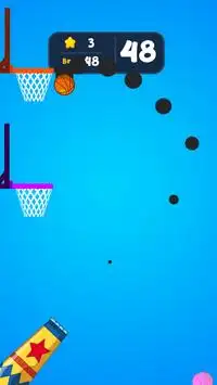 Flipper Dunk Launcher basketball Screen Shot 7