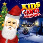 🎅🏼 детей Санта-Клаус - метро бегун бежать