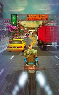 Subway Moto Rider Screen Shot 3