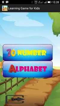 Learning Game for Kids FREE Screen Shot 0