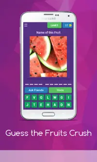 Guess The Fruits Crush - Search the Fruits Screen Shot 3