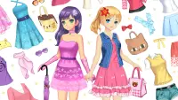 Anime Dress Up Games For Girls Screen Shot 2