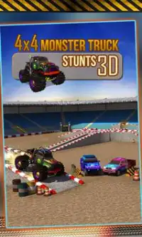 4x4 Monster Truck Stunts 3D Screen Shot 4