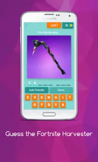 Guess the Fortnite Pickaxe Screen Shot 0