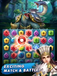 Three Kingdoms & Puzzles: Matc Screen Shot 5