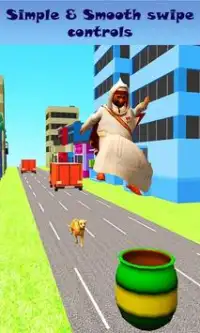 Angry Jalal Running Prank Game 3D Screen Shot 5