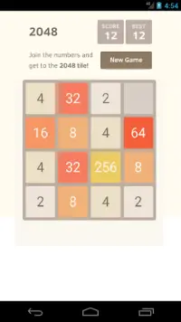 2048 Puzzle Game Screen Shot 4
