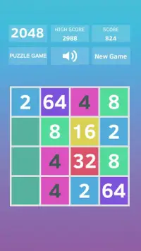 2048 - Puzzle Game Screen Shot 5